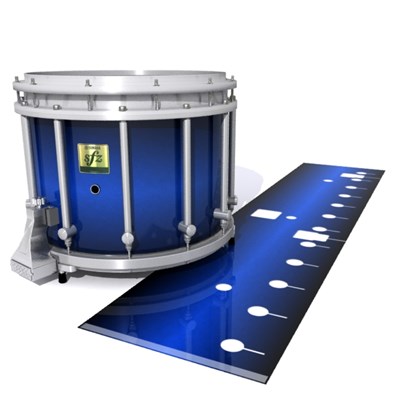 Yamaha 9200 Field Corps Snare Drum Slip - Paradise Night (Blue)