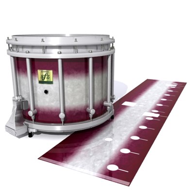 Yamaha 9200 Field Corps Snare Drum Slip - Pebble Maroon (Red)