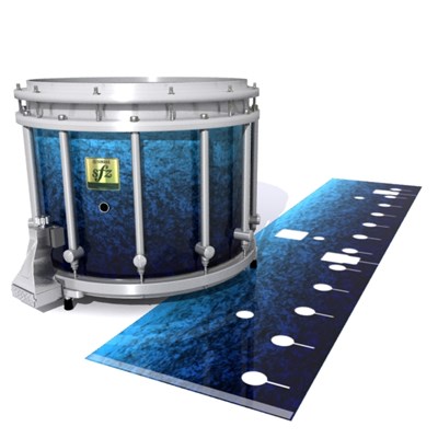 Yamaha 9200 Field Corps Snare Drum Slip - Rocky Sea (Blue)