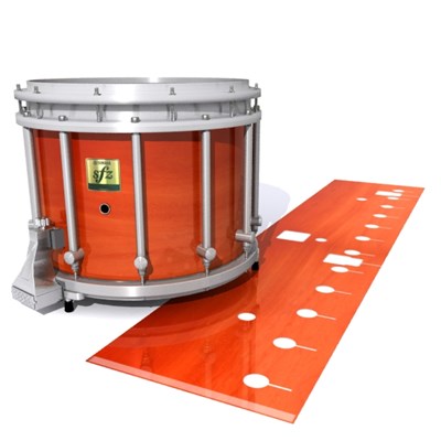 Yamaha 9200 Field Corps Snare Drum Slip - Scarlet Stain (Orange)