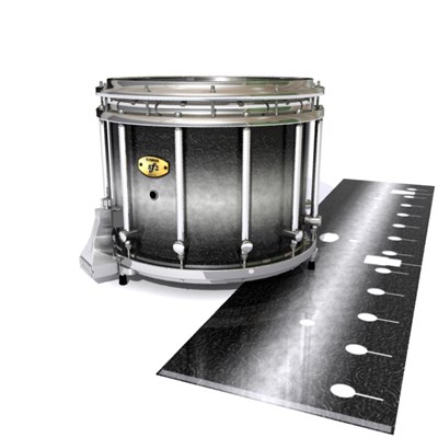 Yamaha 9300/9400 Field Corps Snare Drum Slip - Burnout Black (Neutral)