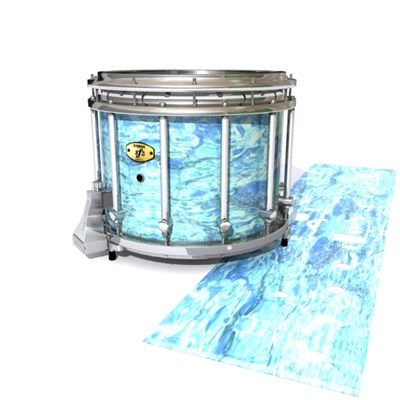 Yamaha 9300/9400 Field Corps Snare Drum Slip - Cosmic Tide (Blue)