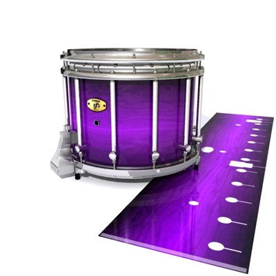 Yamaha 9300/9400 Field Corps Snare Drum Slip - Distant Galaxy Fade (Purple)