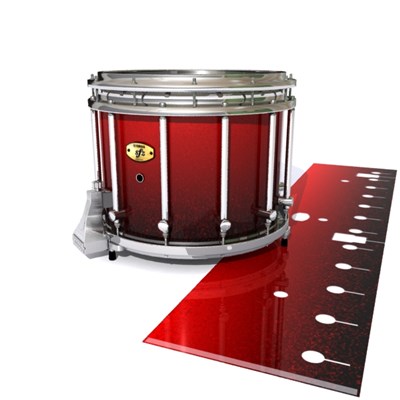 Yamaha 9300/9400 Field Corps Snare Drum Slip - Dragon Red (Red)