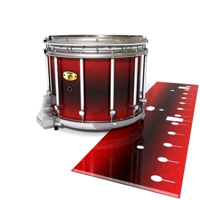 Yamaha 9300/9400 Field Corps Snare Drum Slip - Firestorm (Red)