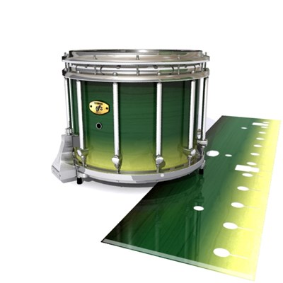 Yamaha 9300/9400 Field Corps Snare Drum Slip - Floridian Maple (Green) (Yellow)