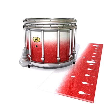 Yamaha 9300/9400 Field Corps Snare Drum Slip - Frosty Red (Red)