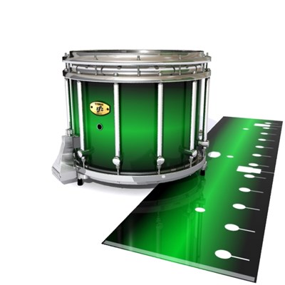 Yamaha 9300/9400 Field Corps Snare Drum Slip - Green Machine (Green)