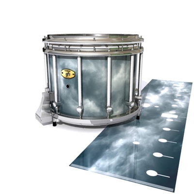 Yamaha 9300/9400 Field Corps Snare Drum Slip - Grey Smokey Clouds (Themed)