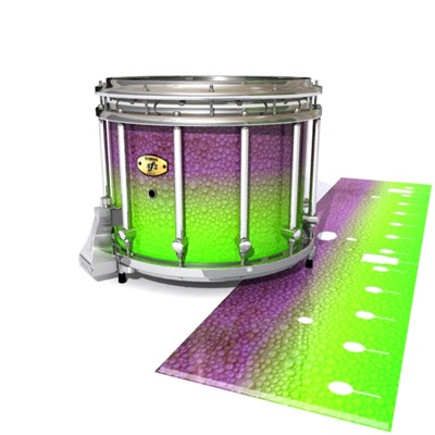 Yamaha 9300/9400 Field Corps Snare Drum Slip - Joker Drop Fade (Purple) (Green)