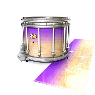 Yamaha 9300/9400 Field Corps Snare Drum Slip - Maple Woodgrain Purple Fade (Purple)