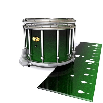 Yamaha 9300/9400 Field Corps Snare Drum Slip - Midnight Forest (Green)