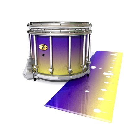 Yamaha 9300/9400 Field Corps Snare Drum Slip - Mystic Horizon (Purple) (Yellow)