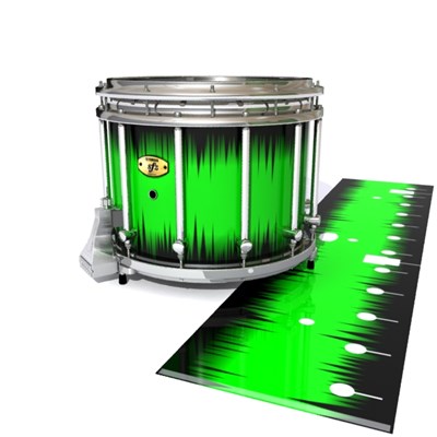 Yamaha 9300/9400 Field Corps Snare Drum Slip - Nightbreak (Green)