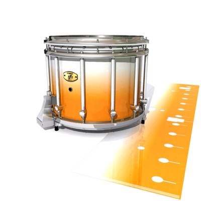 Yamaha 9300/9400 Field Corps Snare Drum Slip - Orange Sherbet (Orange)