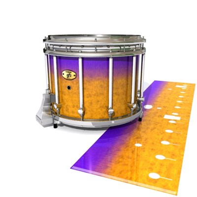 Yamaha 9300/9400 Field Corps Snare Drum Slip - Purple Canyon Rain (Orange) (Purple)