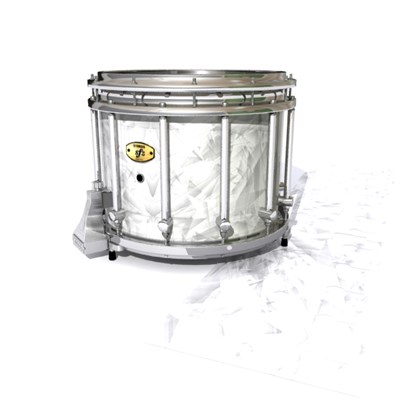 Yamaha 9300/9400 Field Corps Snare Drum Slip - White Cosmic Glass (Neutral)