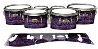 Yamaha 8200 Field Corps Tenor Drum Slips - Alien Purple Grain (Purple)