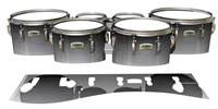 Yamaha 8200 Field Corps Tenor Drum Slips - Arctic Night Fade (Neutral)