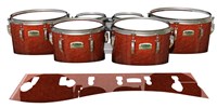 Yamaha 8200 Field Corps Tenor Drum Slips - Autumn Fade (Orange)