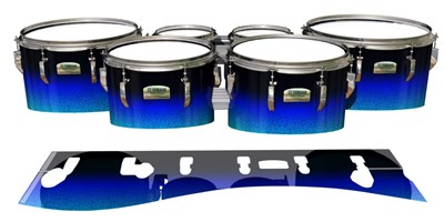 Yamaha 8200 Field Corps Tenor Drum Slips - Distant Horizon (Blue)