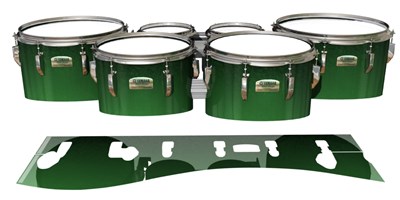 Yamaha 8200 Field Corps Tenor Drum Slips - Forever Everglade (Green)