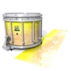 Yamaha 8200 Field Corps Tenor Drum Slips - Maple Woodgrain Yellow Fade (Yellow)