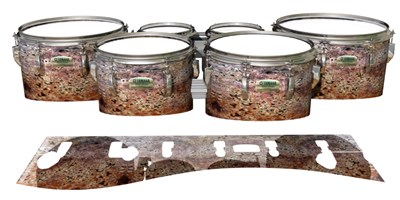 Yamaha 8200 Field Corps Tenor Drum Slips - Terraform (Neutral)