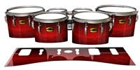 Yamaha 8300 Field Corps Tenor Drum Slips - Active Red (Red)