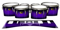 Yamaha 8300 Field Corps Tenor Drum Slips - Amethyst Haze (Purple)