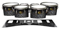 Yamaha 8300 Field Corps Tenor Drum Slips - Ashy Grey Rosewood (Neutral)