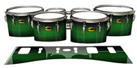 Yamaha 8300 Field Corps Tenor Drum Slips - Asparagus Stain Fade (Green)