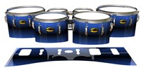 Yamaha 8300 Field Corps Tenor Drum Slips - Azzurro (Blue)