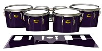Yamaha 8300 Field Corps Tenor Drum Slips - Black Cherry (Purple)