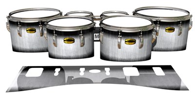 Yamaha 8300 Field Corps Tenor Drum Slips - Black Magic Fade (Neutral)