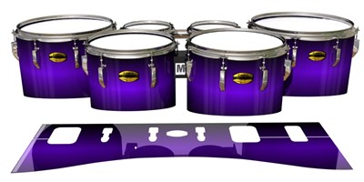 Yamaha 8300 Field Corps Tenor Drum Slips - Cosmic Purple (Purple)