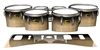Yamaha 8300 Field Corps Tenor Drum Slips - Maple Woodgrain Black Fade (Neutral)