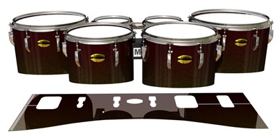 Yamaha 8300 Field Corps Tenor Drum Slips - Rusted Crew (Neutral)