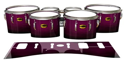 Yamaha 8300 Field Corps Tenor Drum Slips - Sincerely Subtle (Purple)