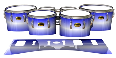 Yamaha 8300 Field Corps Tenor Drum Slips - Spinnaker Blue (Blue)