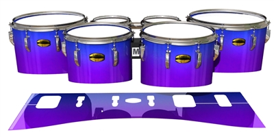 Yamaha 8300 Field Corps Tenor Drum Slips - Ultra Marine (Blue) (Purple)