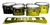 Yamaha 8300 Field Corps Tenor Drum Slips - Yellow Light Rays (Themed)