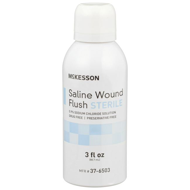 CLEANSER, WOUND SALINE FLUSH 3.0OZ ( 1EA/CS 12EA/CS)