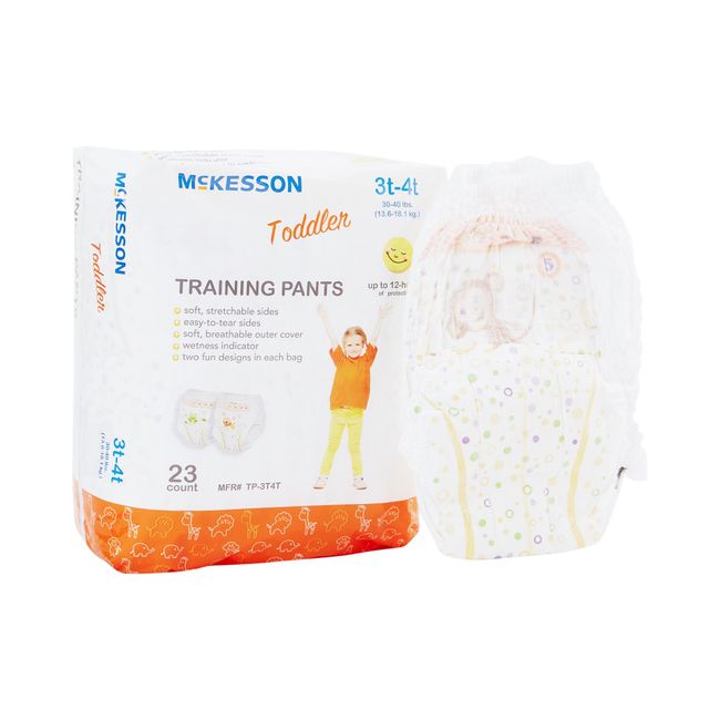 DIAPER, TRAINING EASY TEAR 3T-4T (23/BG 4BG/CS)