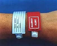 Identification Band McKesson Insert Wristband Permanent Snap