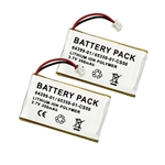2 Pack Battery Plantronics CS50 CS55 HL10 Headsets