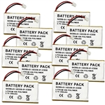 10 Pack Battery Plantronics CS50 CS55 HL10 Headset