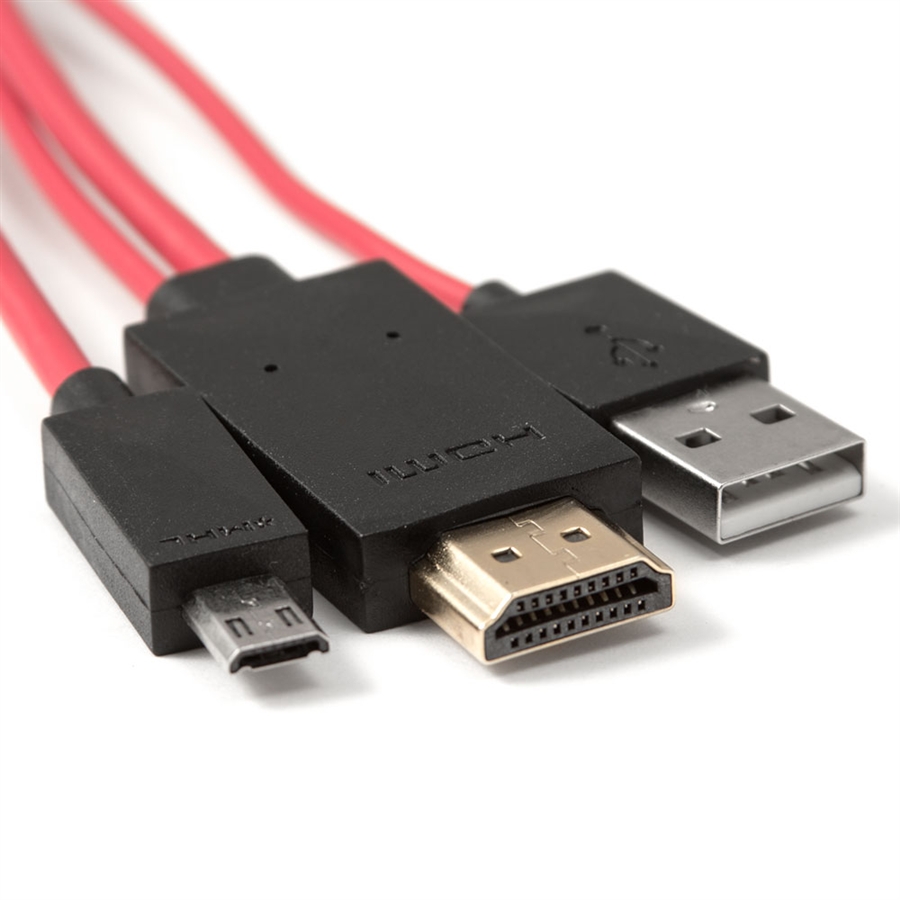 Micro USB to HDMI Cable MHL to HDMI HDTV Adapter Cable Cord for Samsung  Galaxy S/