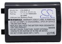 Battery for NIKON D2Hs D2X D2Xs D3 D3S F6 D2H D3X