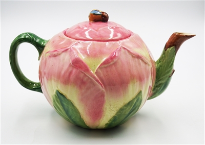 Beswick Gardena Teapot 1930s Hand Painted